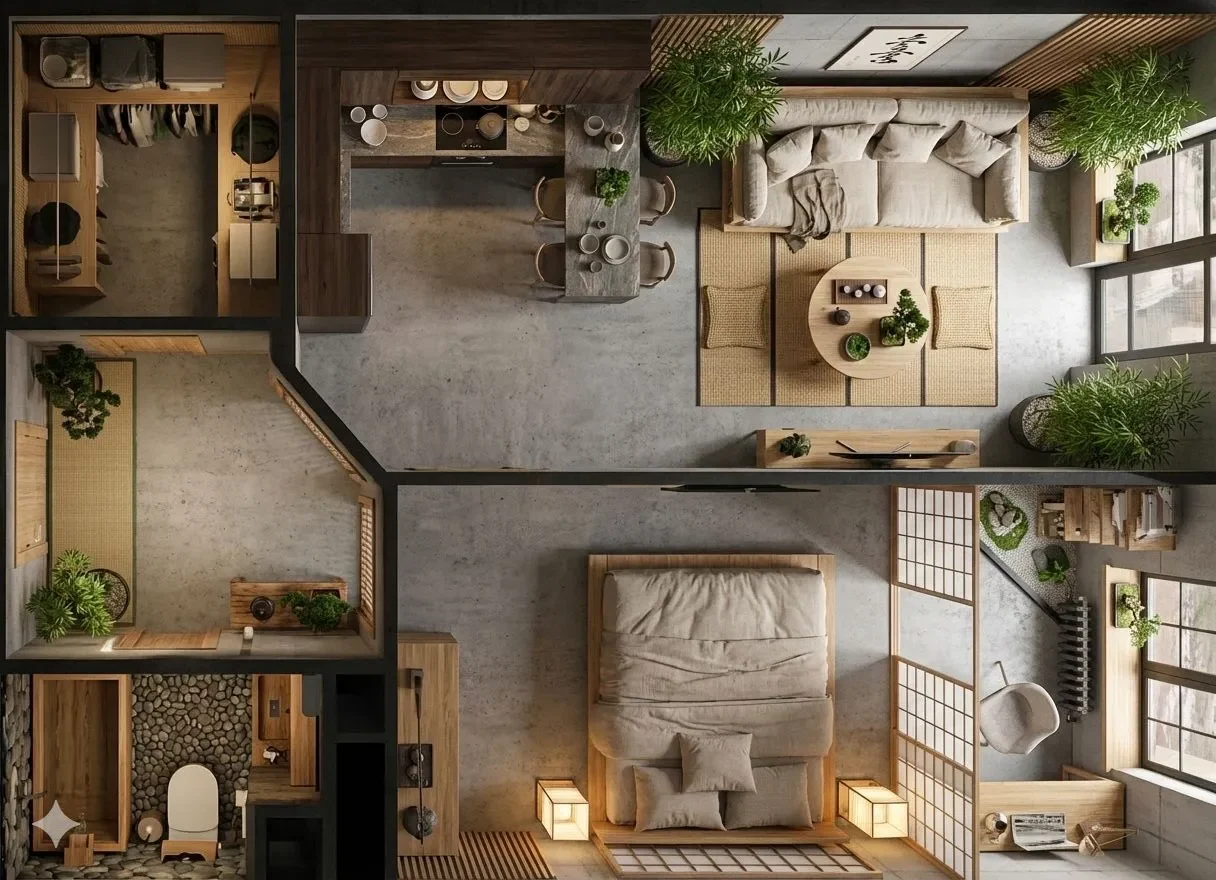 planimetria Feng Shui