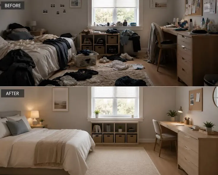 decluttering organized your life